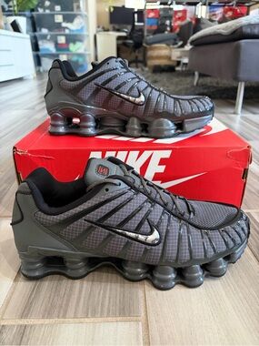 Men's Nike Shox TL Running Shoes Sneaker - Iron Gray/Silver IM6771 068